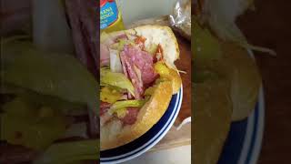 Chopped Italian Sandwich! (FULL RECIPE ON MY PAGE)!  #italiansandwich #subsandwich #sandwich