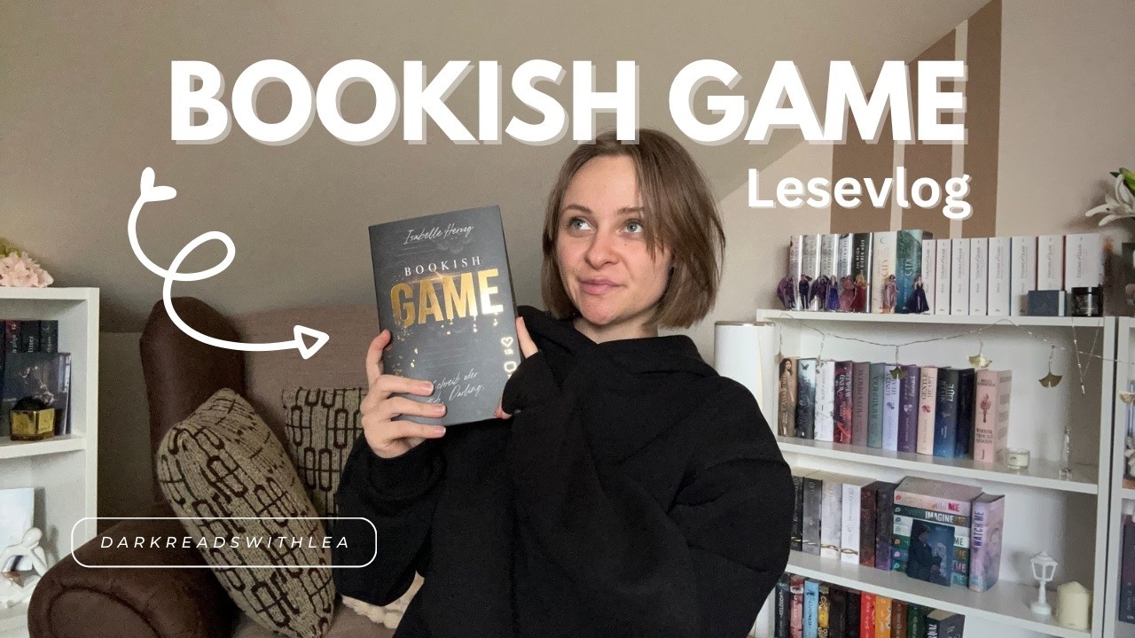 Lies mit mir Bookish Game🖤🌷 Lesevlog 🧚🏻‍♂️✨