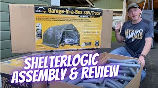 ShelterLogic Garage in a Box SUV/Truck Assembly &amp; Review