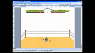 Il primo cartone girato interamente in MS Word screenshot 3