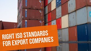 Which ISO Certifications are ideal for Export Companies in Dubai