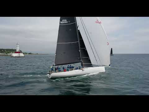 ⁣Sunday finishers in the Chicago Yacht Club Race to Mackinac presented by Wintrust