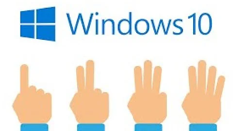 Windows 10 touchpad gestures