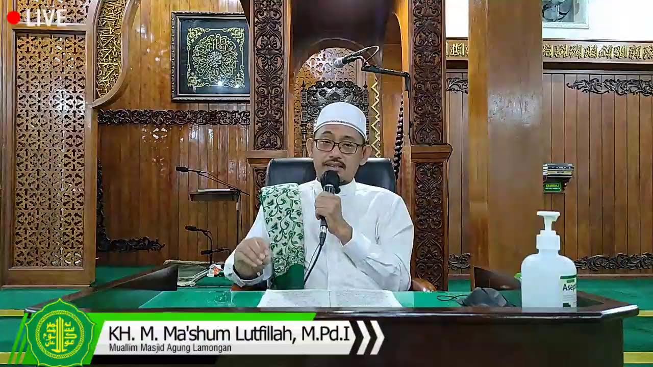 Pengajian Kitab Lubabul Hadits Bab Ke-38 Tentang Alam Kubur Oleh KH. Ma'shum Lutfillah