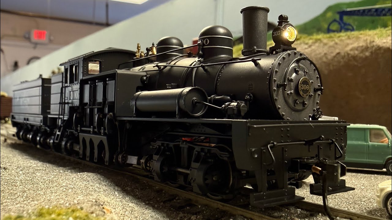 Broadway Limited’s all new Paragon 4 Carolina & Northwestern Shay