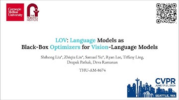 LOV: Language Models as Black-Box Optimizers for Vision-Language Models (CVPR 2024)