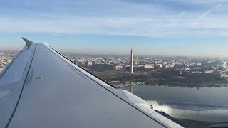 JetBlue Airbus A320 landing in Washington, DC | MCO-DCA