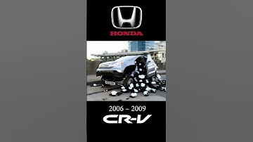 Honda CR-V #Evolution 1995–2025 🚙💨