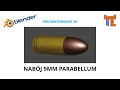 Kurs Blendera 3D - Nabój 9mm parabellum