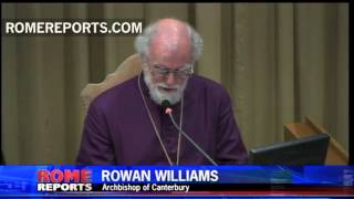 Anglican Primate Rowan Williams speaks to Catholic Bishops about his ideas on the New Evangelization