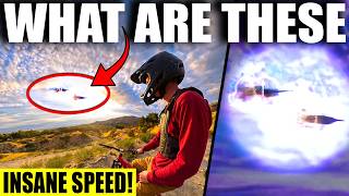Mountain Biker Captures 2 Strange Objects on GoPro... Flying at INSANE SPEEDS!