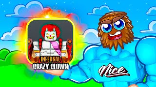 Unlocking The CRAZY CLOWN In The House Tower Defense