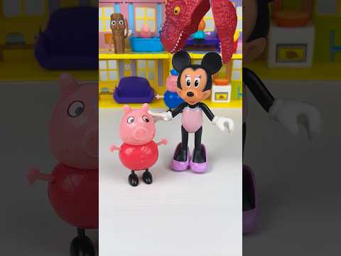 Satisfying Experience Peppa Pig and Mickey Mouse Toys | AAAM! #short #toy