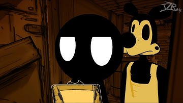 Bendy and the Ink Machine Chapter 1 - 4 Stickman Animations