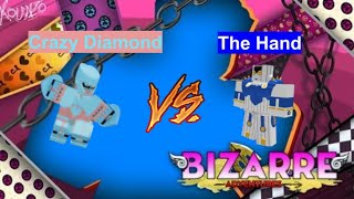 Crazy Diamond vs. The Hand! | Bizzare Adventures | Roblox screenshot 5