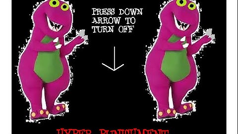 Scratch Barney Error 4 (Punishment Edition)