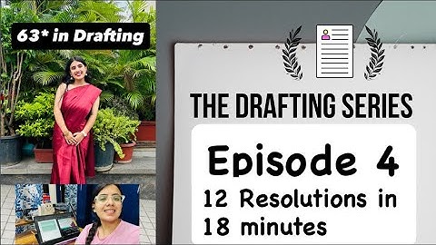 12 Must-Know Resolutions Explained in ONLY 18 Minutes | Drafting Series EP 4 (CS Professional)