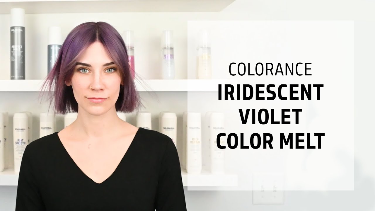 1. Iridescent Blue Purple Hair Dye - wide 1