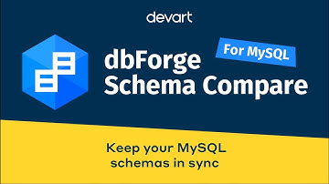 How to Compare two Databases for differences using dbForge Schema Compare for MySQL?