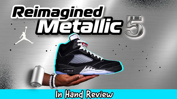 FIRST LOOK! 2025 "Reimagined Metallic Black" Jordan 5s🔥 (The Best Jordan 5 EVER?)