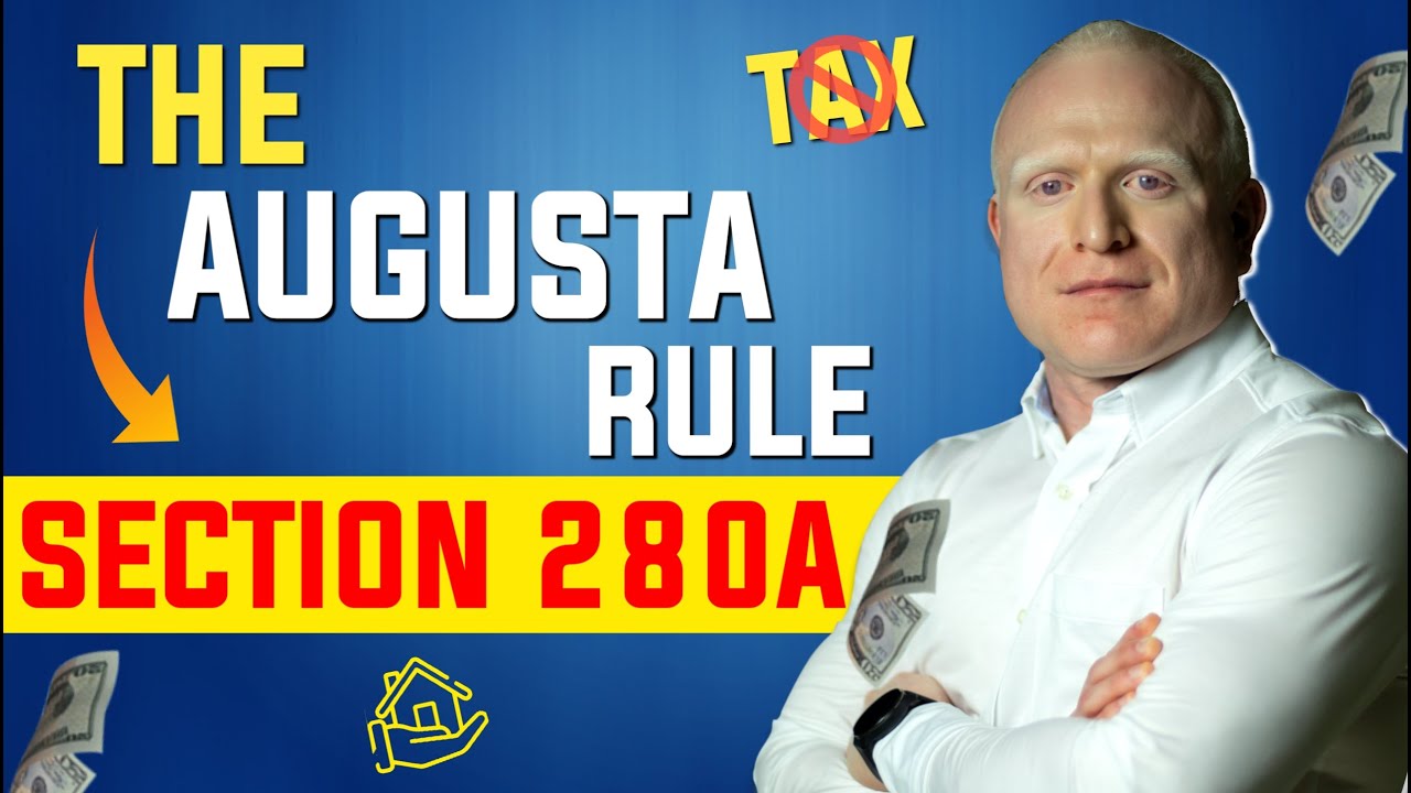 How the RICH AVOID paying taxes The Augusta Rule LOOPHOLE (Section