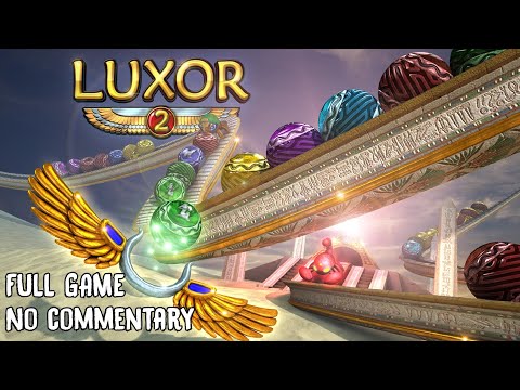 LUXOR 2 HD | FULL Game, No commentary Walkthrough 1080p60fps