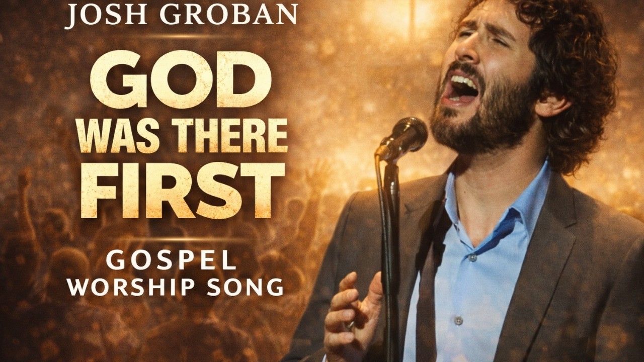 JOSH GROBAN - God Was There First | Powerful Gospel Worship Song - YouTube