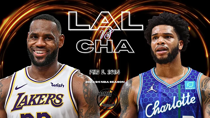 LA Lakers vs Charlotte Hornets Full Game Highlights - Feb 5. 2024 - Mamba Productions