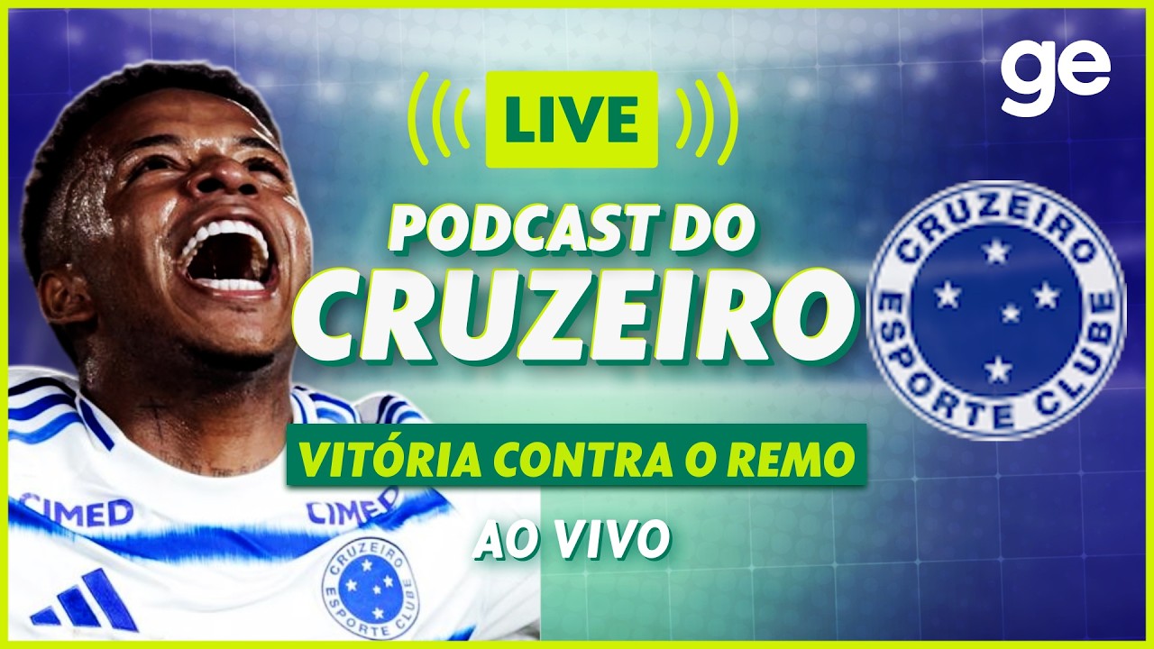 AO VIVO! GE CRUZEIRO ANALISA VITÓRIA CONTRA O REMO PELO BRASILEIRÃO | #podcast | ge.globo