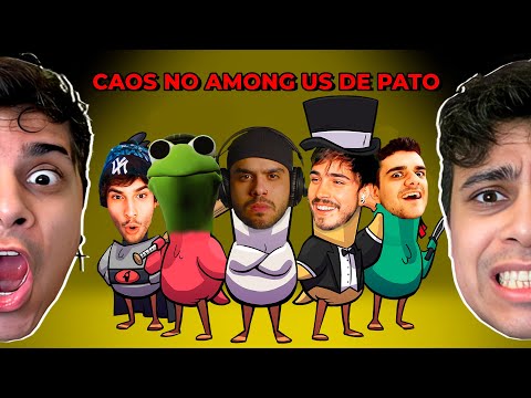 10 youtubers no among us de pato
