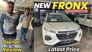 2026 Maruti Fronx Sigma Petrol Features Onroad Price