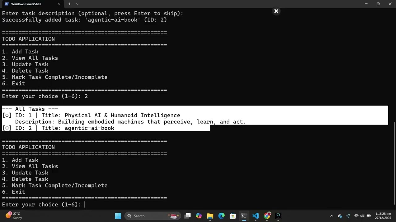 The Evolution of Todo | Phase 1