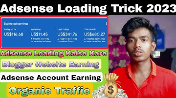 Google Adsense Loading Kaise Kare | Par Day Earn $200 | High Cpc Keywords | Adsense Loading Trick