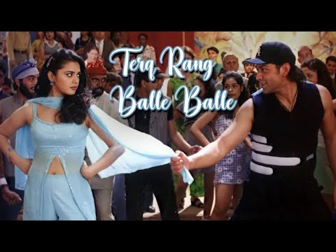 तेरा रंग बल्ले बल्ले I Tera Rang Balle Balle | Sonu Nigam | Soldier I Bobby | Preity Zinta I 90s Hit