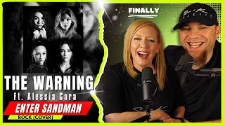 THE WARNING & ALESSIA CARA "Enter Sandman" (Metallica Blacklist) // Audio Engineer & Wifey React