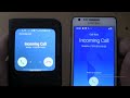 Double Over the Horizon Incoming call  at the Same Time Samsung Galaxy S7 edge cover S2 Android 11