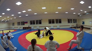 KATATETORI AIHANMI SHIHONAGE, SHOMENUCHI SHIHONAGE (OMOTE & URA)