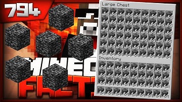 Minecraft FACTIONS Server Lets Play - THIS MUCH BEDROCK = UNRAIDABLE - Ep. 794 ( Minecraft Faction )