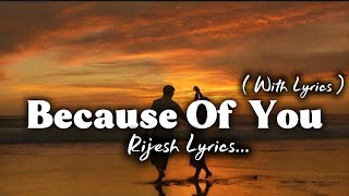 Download Lagu Because Of You - Romantic Love Song | Lyric Video MP3