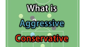 What is the difference between Aggressive and Conservative? - PES 2018 Mobile