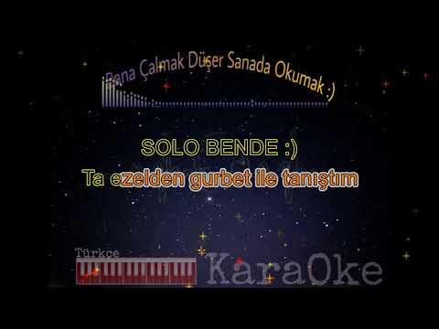 Yokluk Belası Karaoke (Havva Öğüt) Türkçe Piano Karaoke