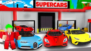 I opened A SUPERCAR DEALERSHIP in Brookhaven RP!
