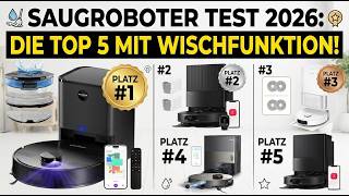 Saugroboter Test 2026: Die Top 5 Saugroboter mit Wischfunktion!