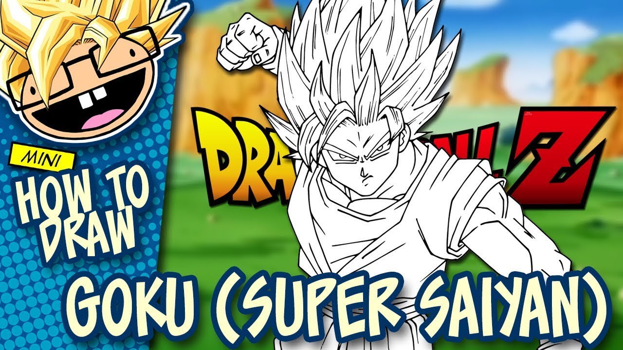 How to Draw Goku from Dragon Ball - Step by Step Video - video Dailymotion