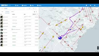 Viewing Vehicles/Cameras on the Map in ZenduCAM
