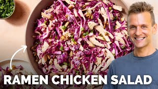 Ramen Chicken Salad | A great side dish or main meal using the iconic (and cheap!) crunchy noodle!