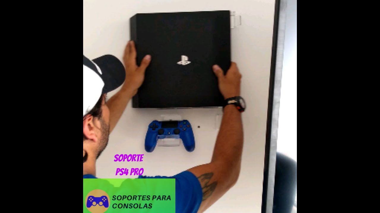 PS4 SOPORTE DE PARED PARA COLOMBIA FAT, SLIM, PRO 