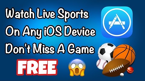 How to watch live sports 2017 iPhone iPad iPod - NO jailbreak NO computer iOS 8-10.2.1