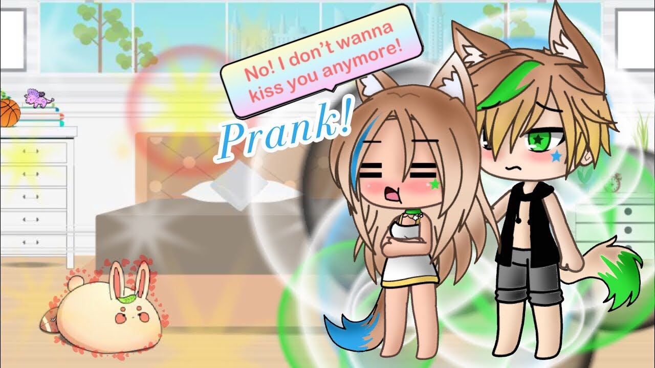 "I Don't Wanna Kiss You Anymore." Prank on Gacha Boyfriend ...