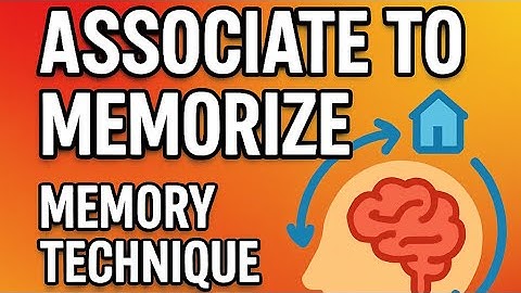 Associate to Memorize: Master the Loci Method in Minutes!